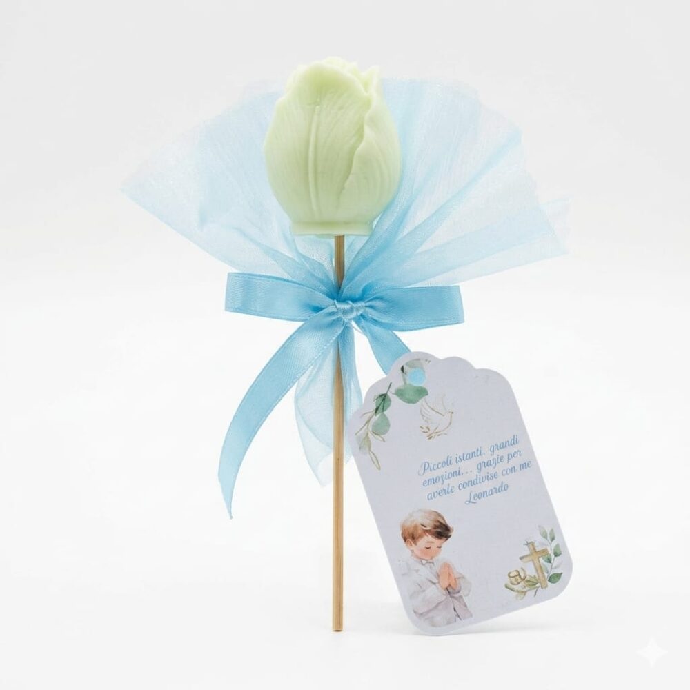 Segnaposto fiori in cera