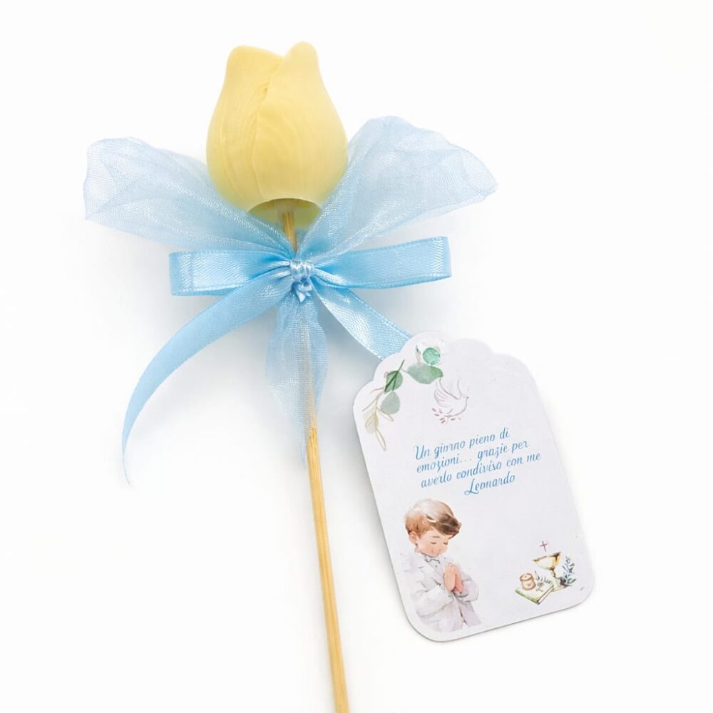 Segnaposto fiori in cera