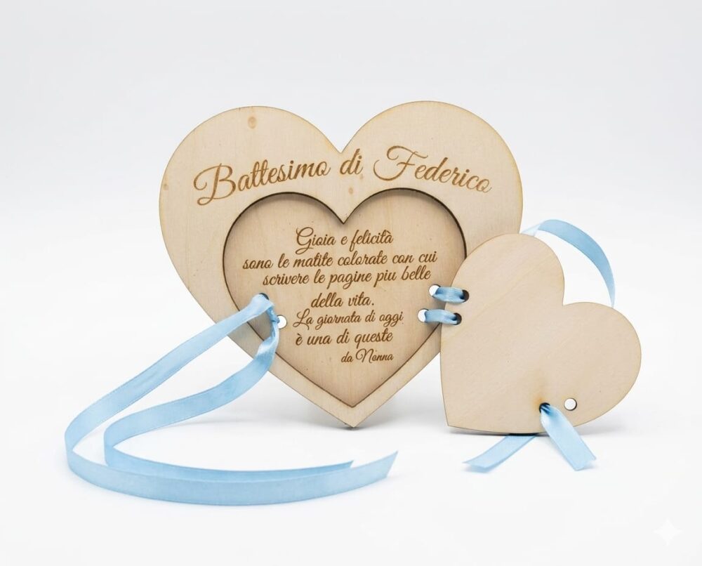 Porta soldi in legno idea regalo